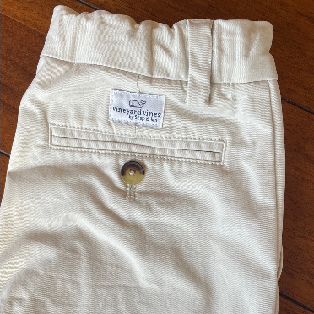 Vineyard Vines Cream Casual Chino Pants